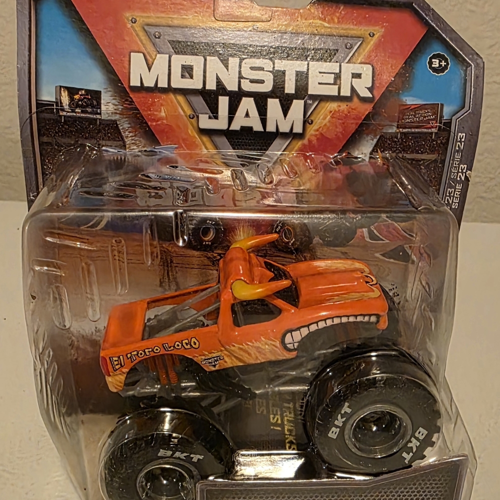 Monster Jam Spin Master 1:64 SCALE El Toro Loco DIE-CAST Toy Truck